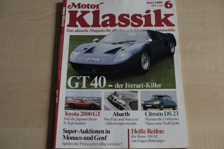 Motor Klassik 06/1989